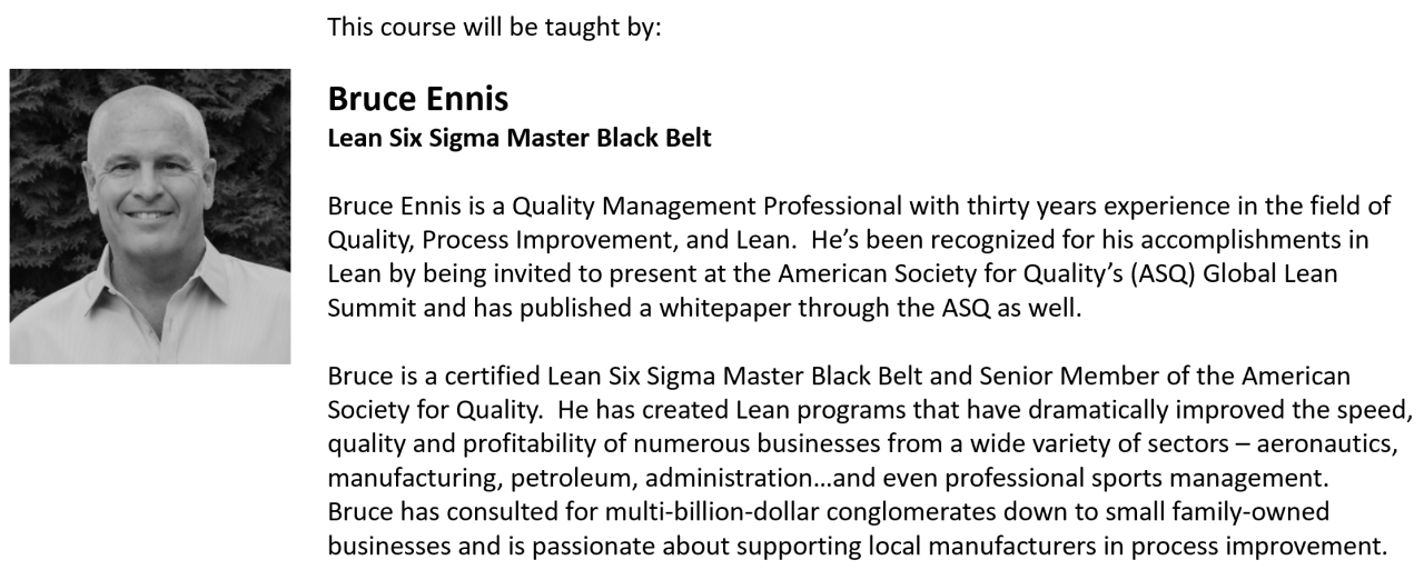 5S Training...For a Safer and Happier Workplace (OneDay, InPerson